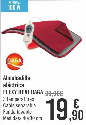 Carrefour Almohadilla eléctrica flexy heat daga oferta