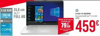 Carrefour Hp portátil 14s-dq2008ns oferta