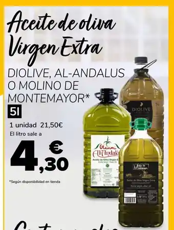 Aceite de oliva Virgen Extra