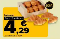 Supeco Croissant oferta
