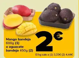 Supeco Mango bandeja oferta