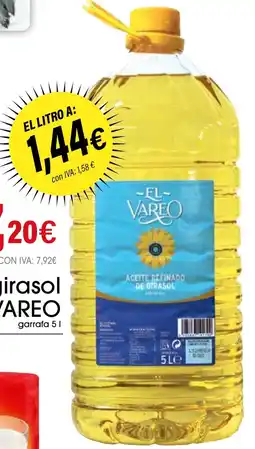 Cash Ifa EL VAREO Aceite girasol oferta