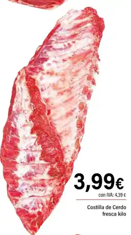 Cash Ifa Costilla de Cerdo fresca oferta