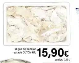 Cash Ifa Migas de bacalao salado outón oferta