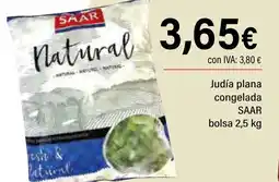 Cash Ifa SAAR Judía plana congelada oferta