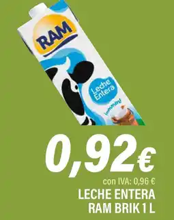 Cash Ifa RAM Leche entera oferta