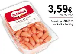 Cash Ifa ALMIREZ Salchichas cocktail oferta