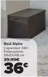 Carrefour Baul alpha oferta