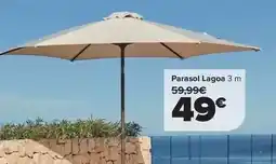 Carrefour Parasol lagoa oferta