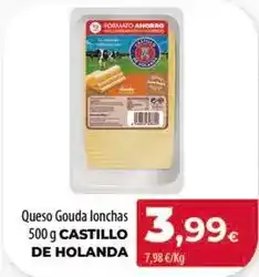 Spar Tenerife Castillo de holanda - queso gouda lonchas oferta