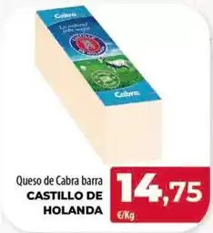 Spar Tenerife Castillo de holanda - queso de cabra barra oferta