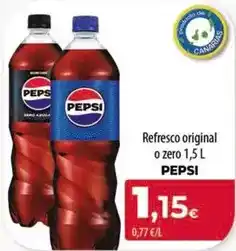 Spar Tenerife Pepsi - refresco original o zero oferta