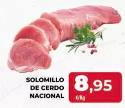 Spar Tenerife Solomillo de cerdo nacional oferta