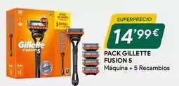 Masymas Gillette - pack fusion 5 oferta