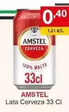 Supermercados Extremadura Amstel - lata cerveza oferta