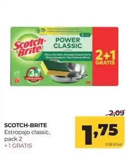 Alimerka Scotch-brite - estropajo classic oferta
