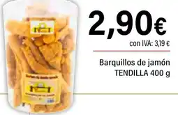 Cash Ifa TENDILLA Barquillos de jamón oferta