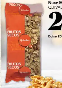 Gadis QUIVALSA Nuez Mondada Cruda oferta