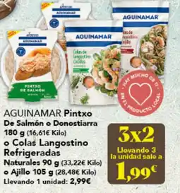 Gadis AGUINAMAR Pintxo De Salmón o Donostiarra o Colas Langostino Refrigeradas Naturales o Ajillo oferta