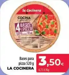 Spar La Palma La cocinera - bases para pizza oferta