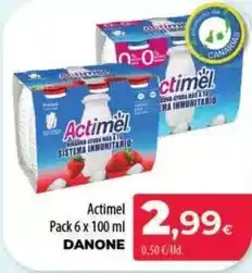 Spar La Palma Danone - actimel oferta