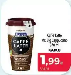 Spar La Palma Kaiku - caffe latte mr. big cappuccino oferta