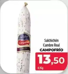 Spar La Palma Campofrío - salchichon cumbre real oferta