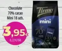 Spar La Palma Tirma - chocolate 70% cacao mini oferta