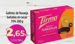 Spar La Palma Tirma - galletas de naranja bañadas en cacao oferta