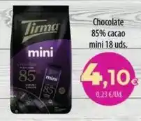 Spar La Palma Tirma - chocolate 85% cacao mini oferta