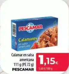 Spar La Palma Pescamar - calamar en salsa americana oferta