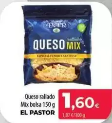 Spar La Palma El pastor - queso rallado mix bolsa oferta