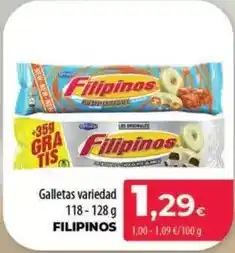 Spar La Palma Filipinos - galletas oferta