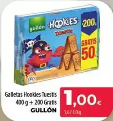 Spar La Palma Gullón - galletas hookies tuestis oferta