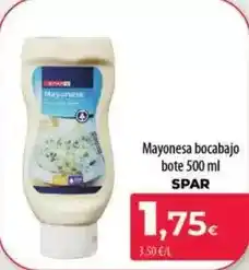 Spar La Palma Spar - mayonesa bocabajo bote oferta