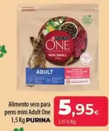 Spar La Palma Purina - alimento seco para perro mini adult one oferta