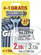 Cuevas Cash Gillette - maquinilla sensor-3 oferta