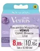 Cuevas Cash Venus - recambio maquinilla oferta