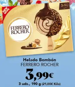 Gadis FERRERO ROCHER Helado Bombón oferta