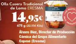 Gadis ERESMA Olla Casera Tradicional de Lomo oferta