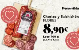 Gadis FLORES Chorizo y Salchichón oferta