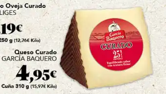 Gadis GARCÍA BAQUERO Queso Curado oferta