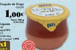 Gadis GAZA Cuajada de Oveja oferta