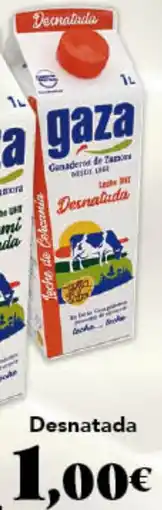 Gadis GAZA Leche Desnatada oferta