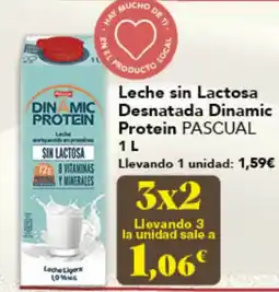Gadis PASCUAL Leche sin Lactosa Desnatada Dinamic Protein oferta