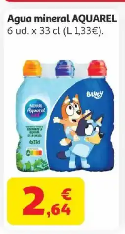 Alcampo AQUAREL Agua mineral oferta