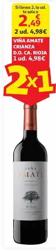Alcampo Viña amate crianza d.o. ca. rioja oferta