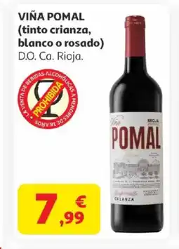 Alcampo Viña pomal (tinto crianza, blanco o rosado) d.o. ca. rioja. oferta