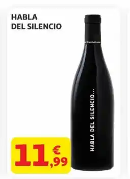 Alcampo HABLA DEL SILENCIO oferta