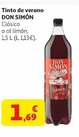 Alcampo DON SIMÓN Tinto de verano oferta